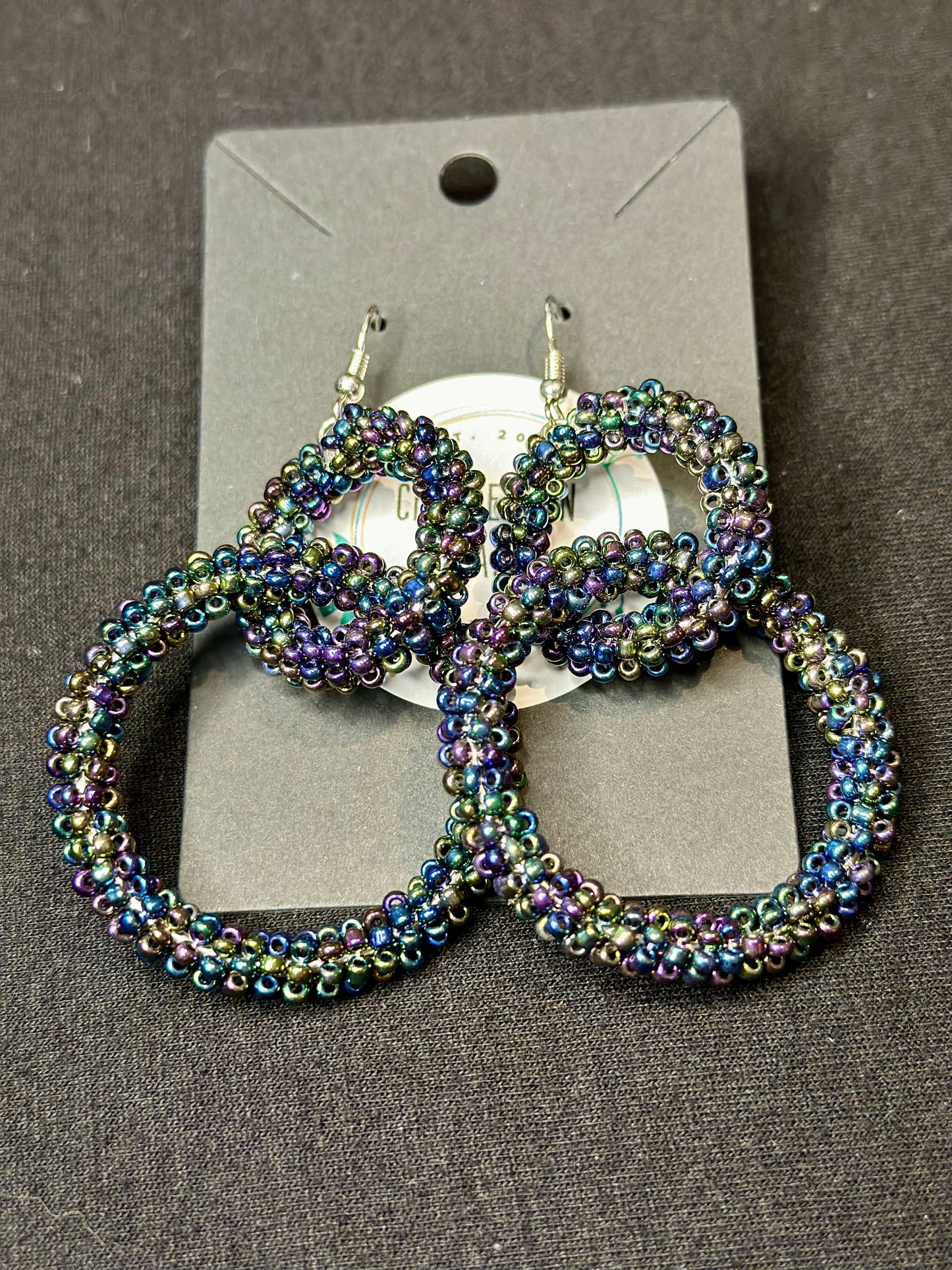 Oil Spill Beaded Beauty