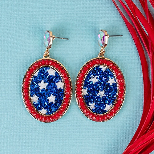 Red White Blue Bling