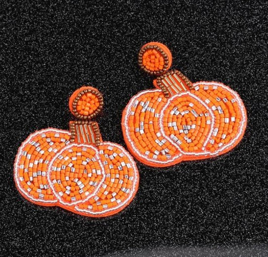 Beaded Pumpkin