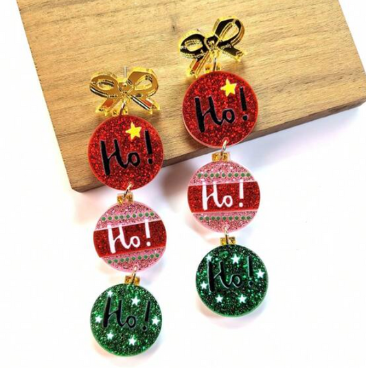 Ho Ho Ho Ornaments