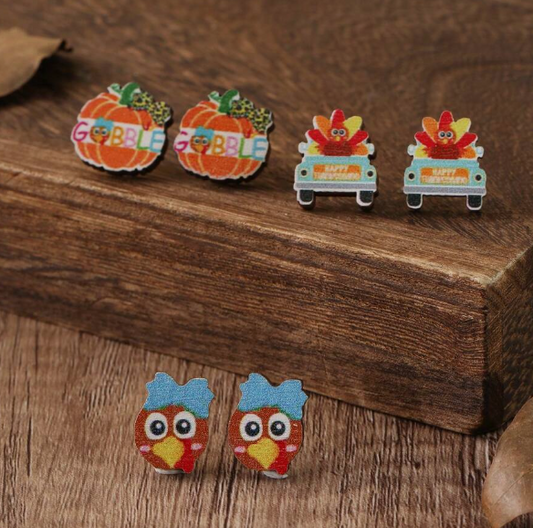 Thanksgiving Studs (3 Designs)