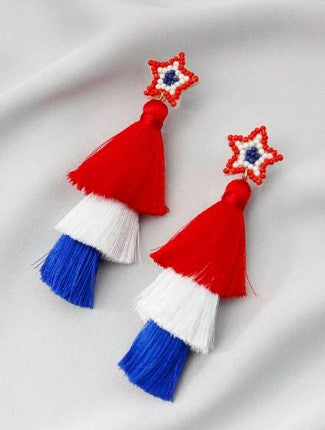 4th of July Tassel